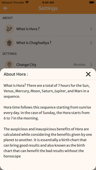 Vedic Time : Hora & Choghadiya Screenshot