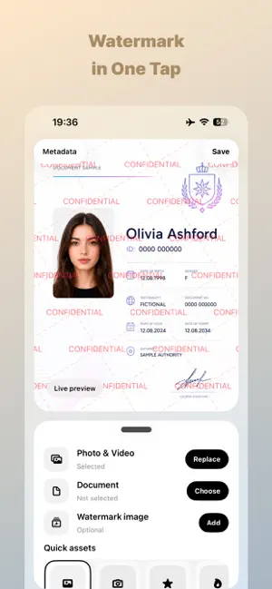 Watermark, Protect Files screenshot 1