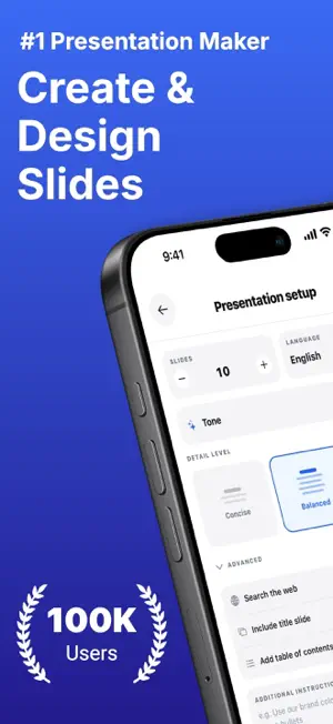 AI Presentation Maker: AISlide screenshot 1