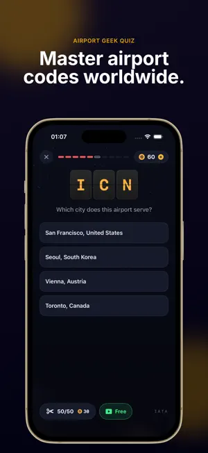 Airport Geek Quiz screenshot 1