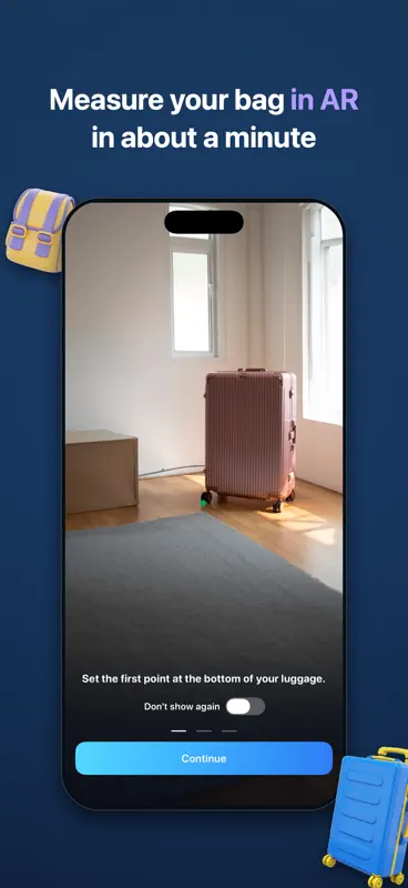 Luggify: Luggage Size Checker screenshot 1 of 5
