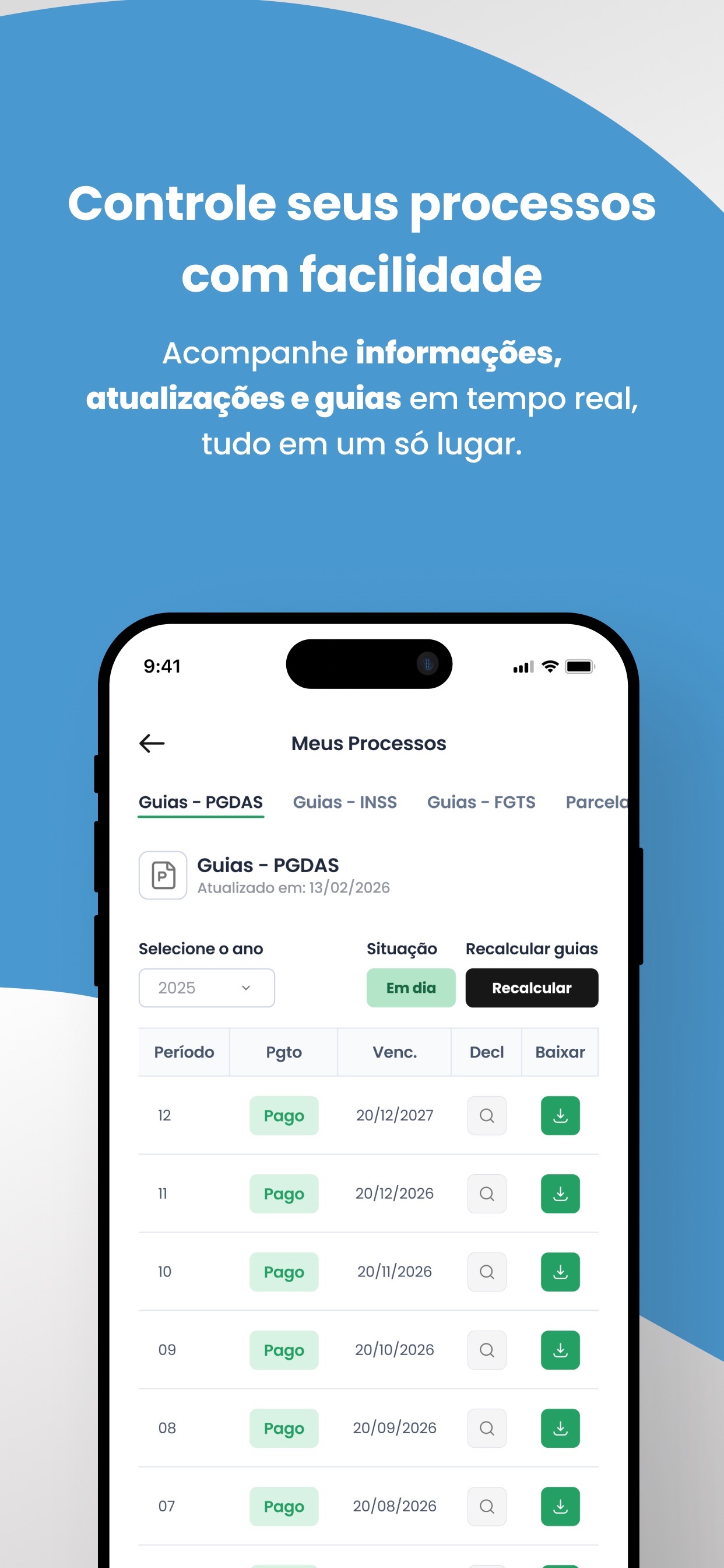 Screenshot 5 of Legalizze Assessoria Contábil