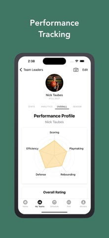 Head Royce Stats iPhone screenshot