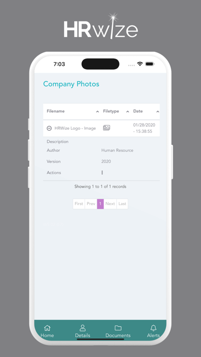 HRWize Screenshot