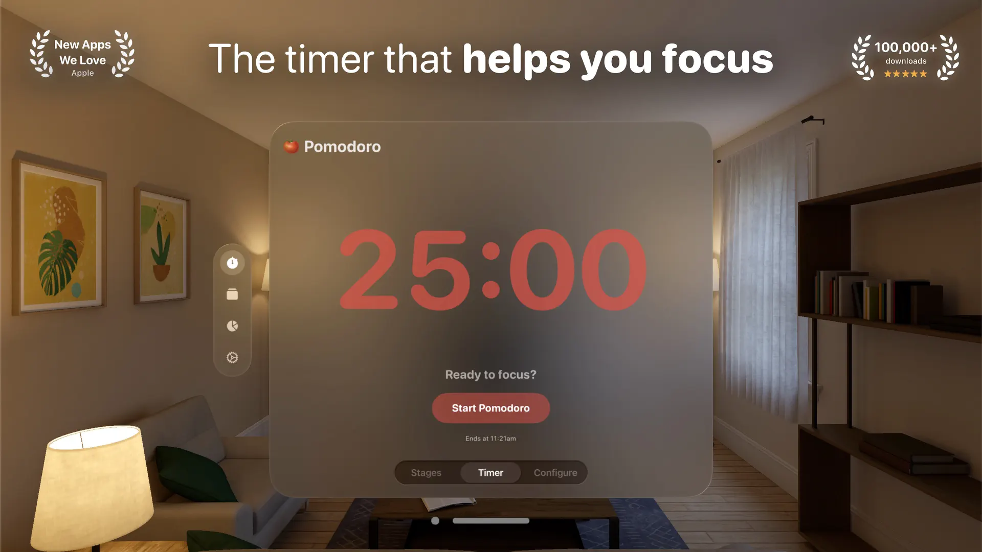 Focused Work - Pomodoro Timer screenshot