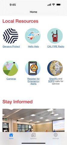App screenshot