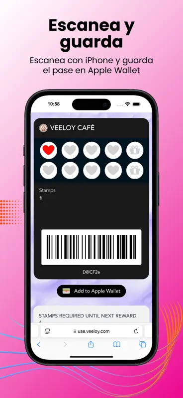 VeeCard — Tarjeta de Lealtad screenshot 5 of 7
