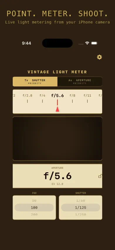 Vintage Light Meter screenshot 1