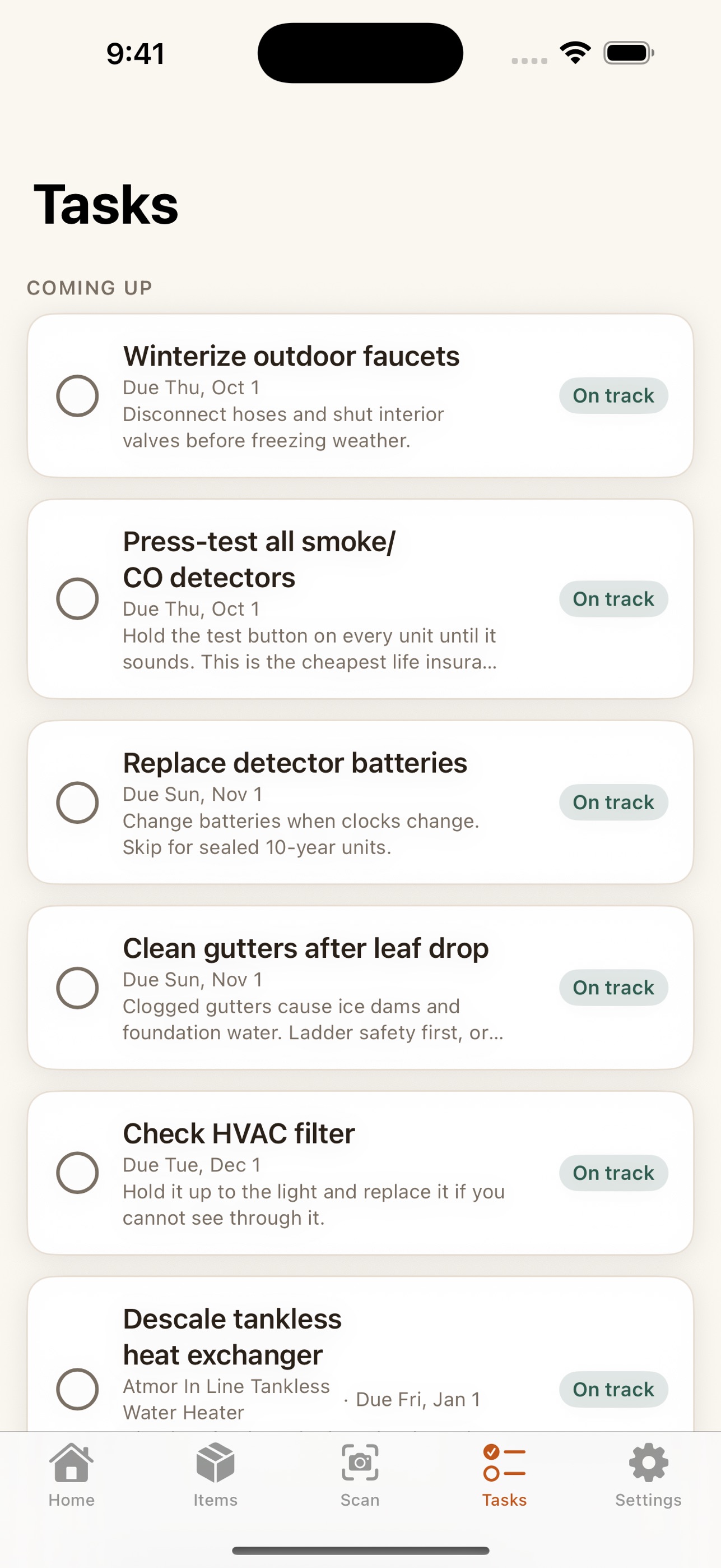 Screenshot 4 of CasaCaddy: Home Maintenance