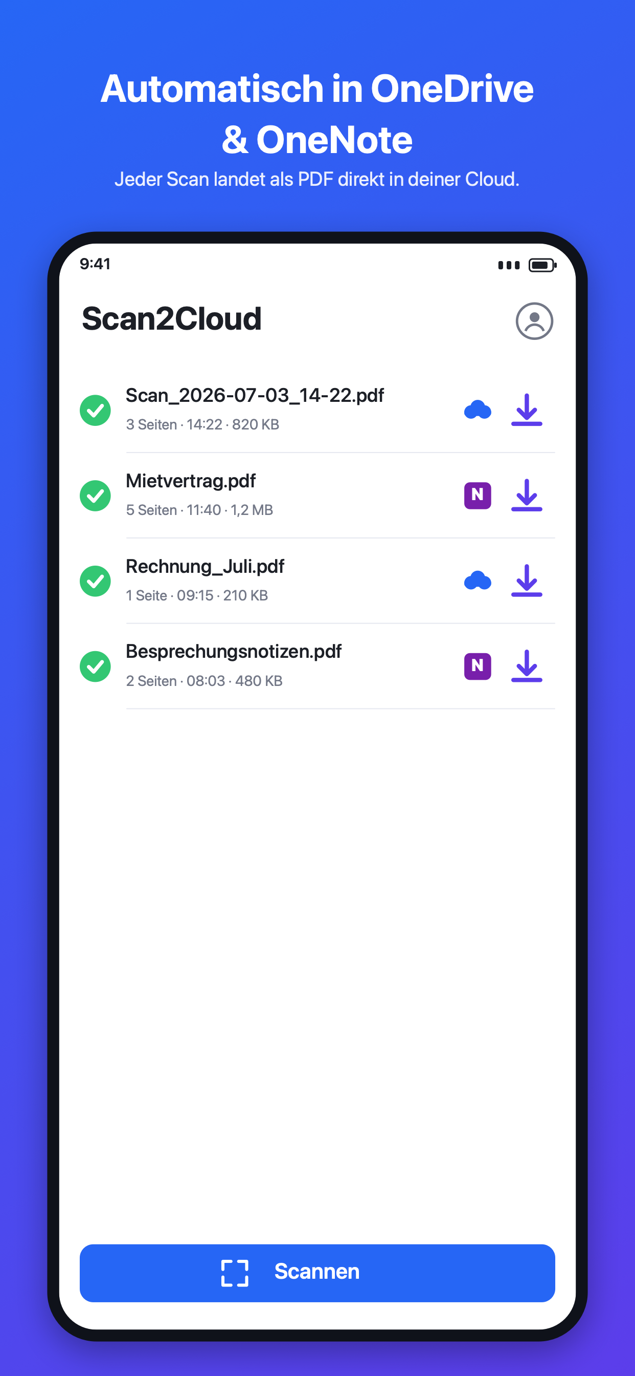Scan2Cloud screenshot 3