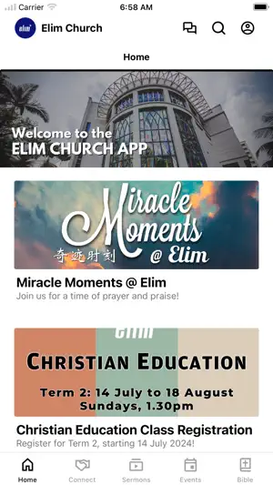 Elim Church Singapore screenshot 1