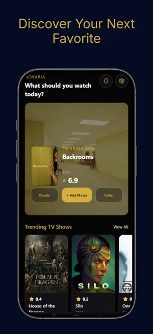 Novaria: TV & Movie Tracker screenshot 1