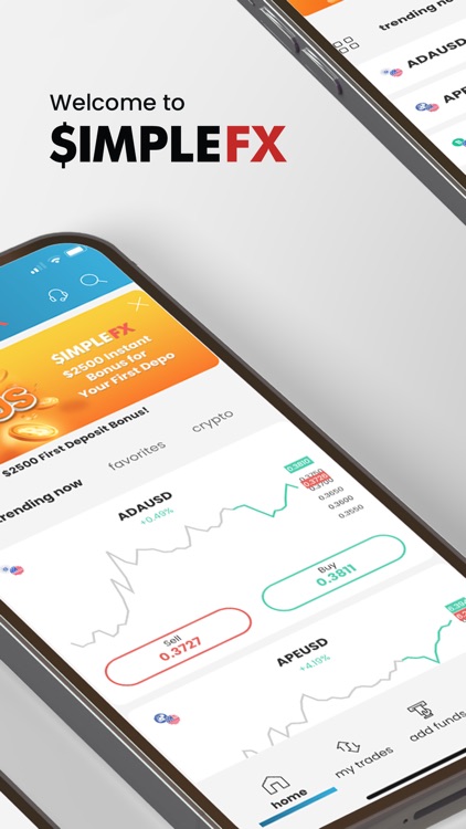 SimpleFX – crypto trading screenshot-0