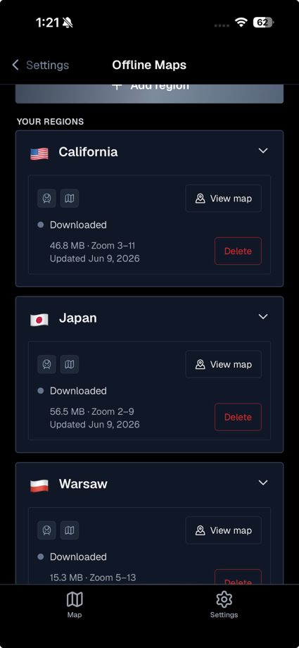 RailsMaps 的 App Store 截图 7