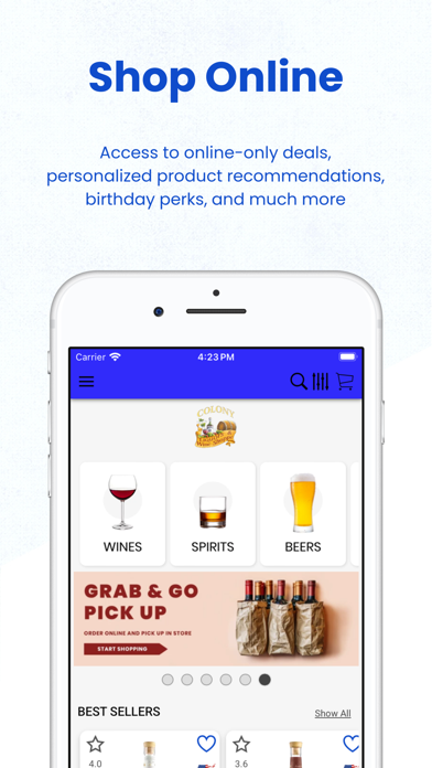 Colony Liquors Screenshot