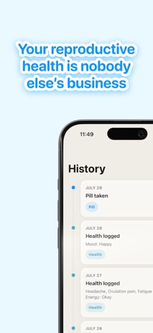 Lua: Period & Birth Control Screenshot 5 of 8