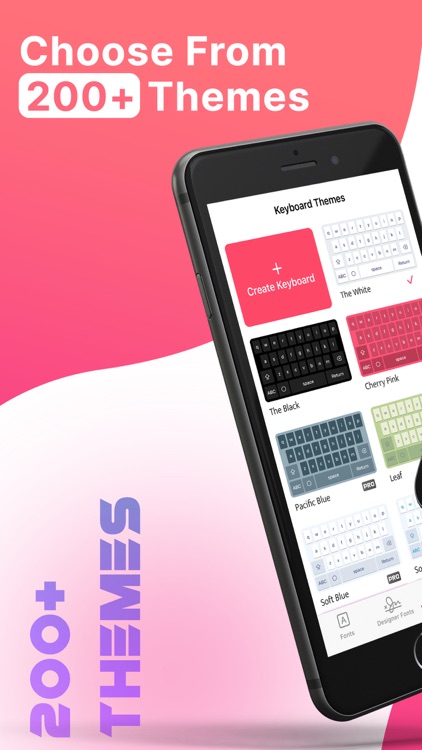 Fonts for iPhone: Keyboard Art