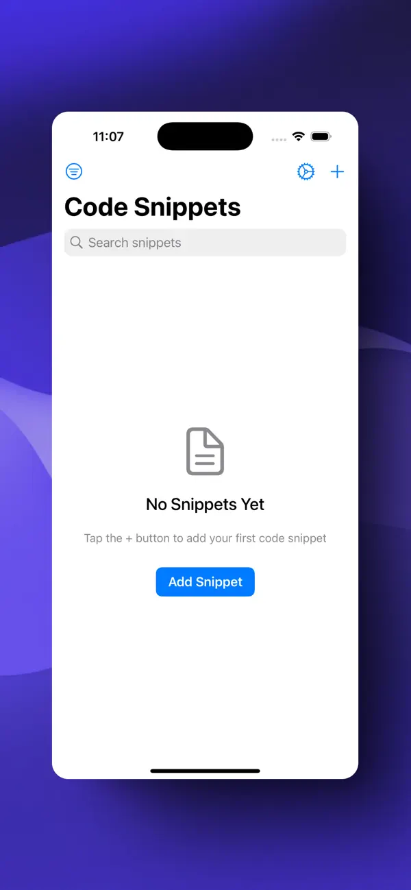 #1. Snipits Manager (iOS) Ved: Talal Abdullah
