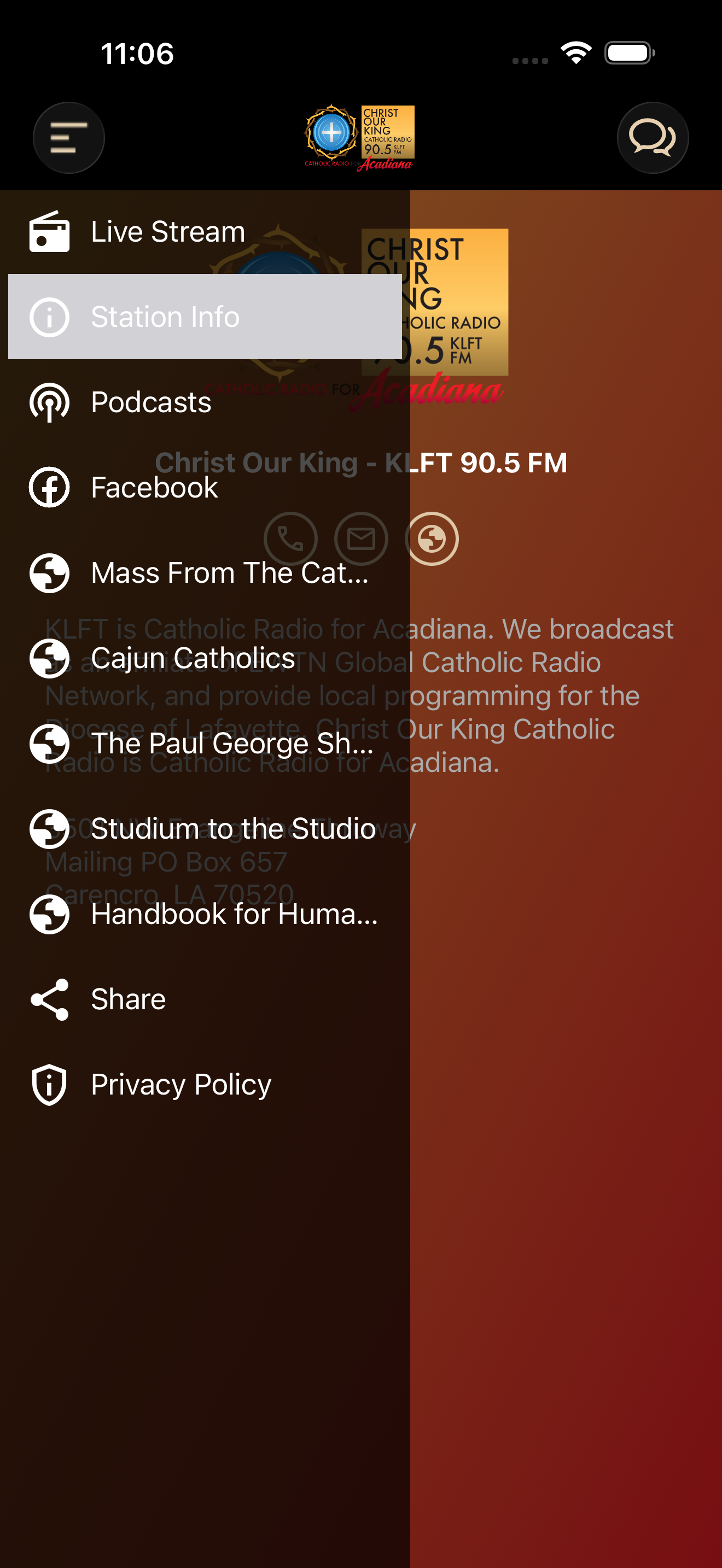 KLFT 90.5 CATHOLIC RADIO screenshot 9