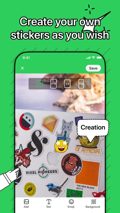 WASticker Maker - TextSticker Screenshot