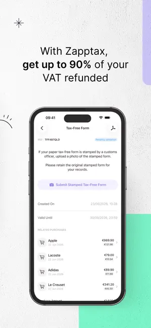 Zapptax — Shop Tax Free screenshot 3