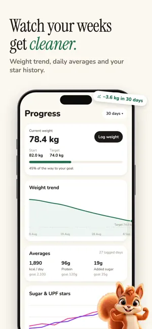 Acorn: Calorie & Sugar Tracker screenshot 3