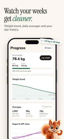 Acorn: Calorie & Sugar Tracker Screenshot 3 of 3