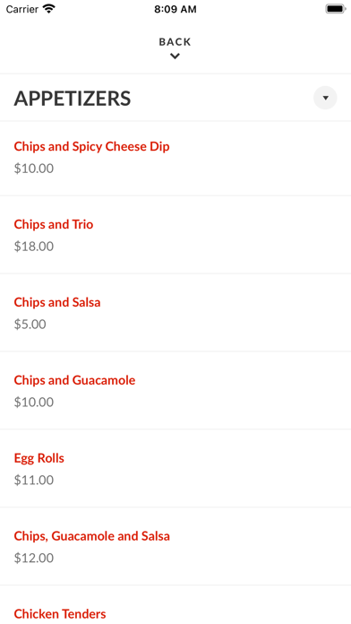 Fusion Tacos* app screenshot 3