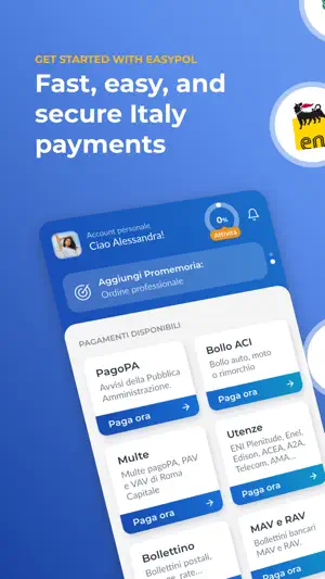 Easypol - PagoPA e Bollo auto screenshot 1