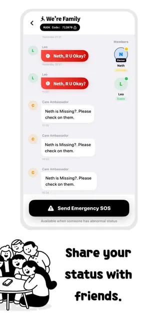 RuOkay - Care, right on time screenshot 2