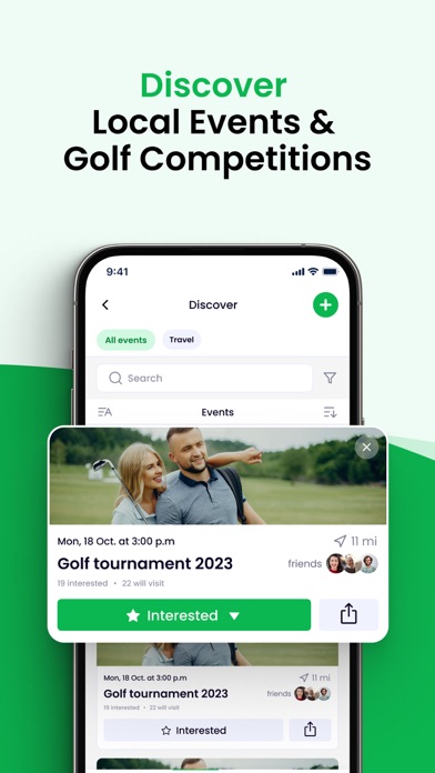 GolfLync: Golfing Social Media Screenshot
