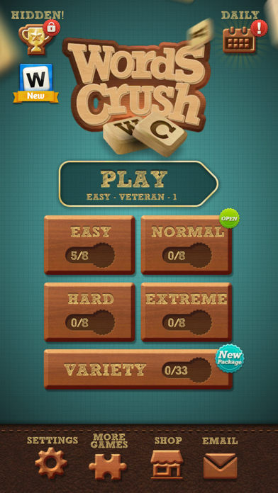 Screenshot #1 pour Words Crush: Hidden Words!