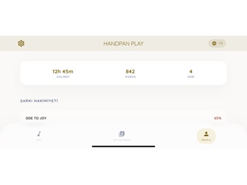 Handpan Play - Play & Learn iPad screenshot
