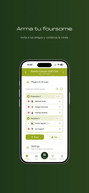 Teezr Golf Bets screenshot 5 of 7