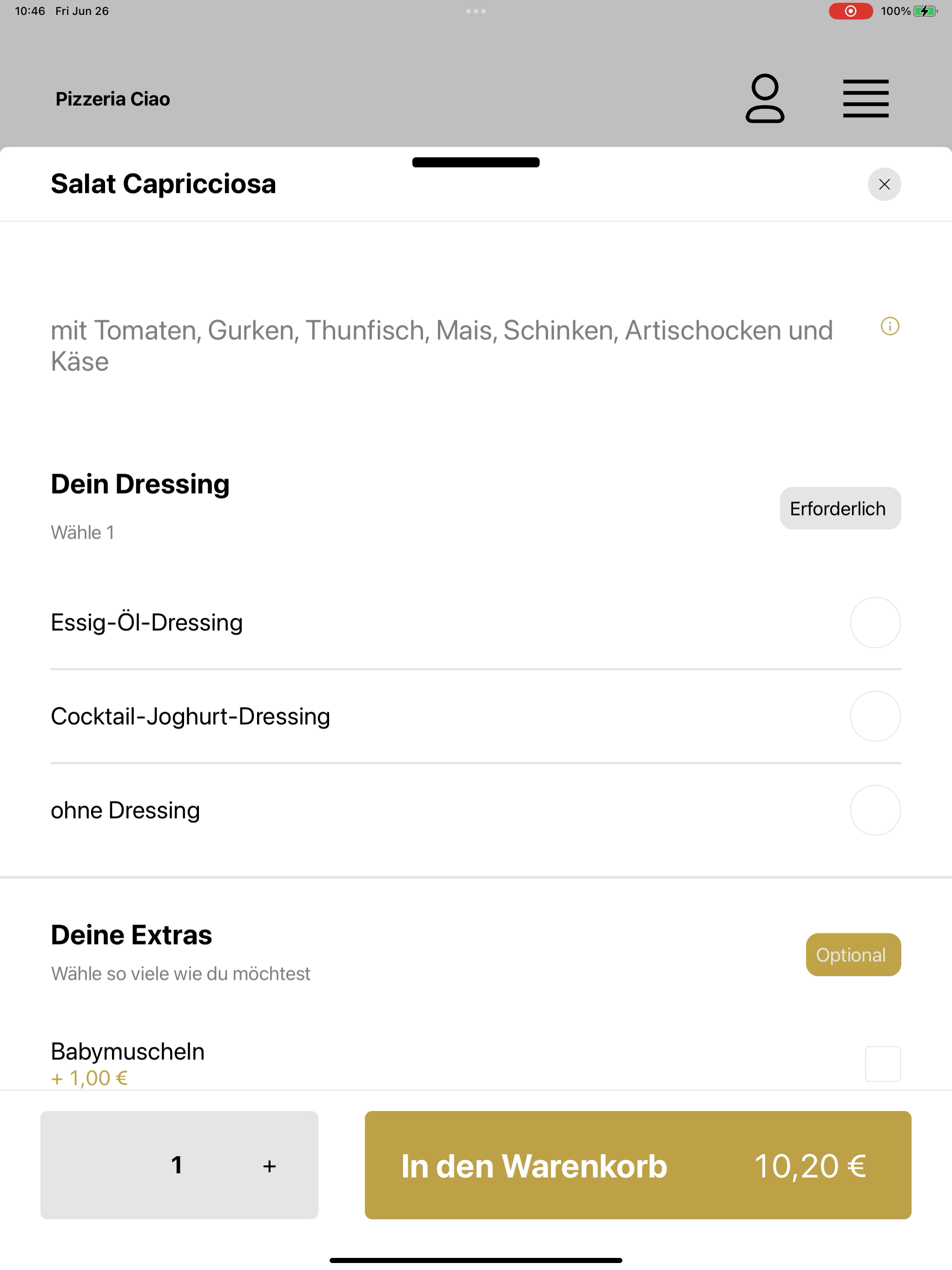 Pizzeria Ciao Erkelenz screenshot 8