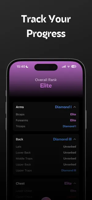 GymRank: Climb the Gym Ranks screenshot 3