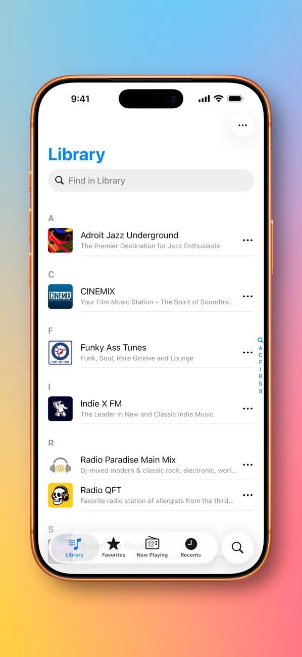 Screenshot #2 pour Radio Buddy
