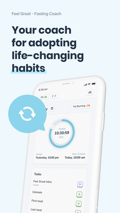 Feel Great - Fasting Coach Screenshot