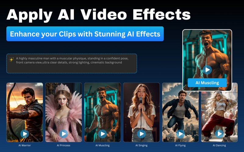 Art Gen:AI Video Generator iPhone screenshot