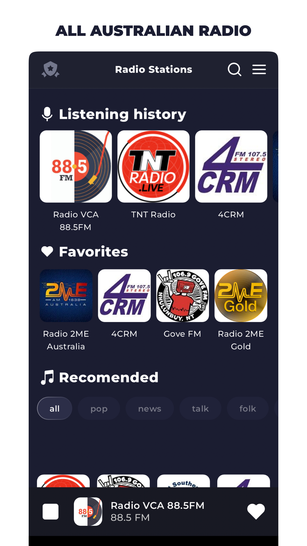 Radio Australia: Live Radio