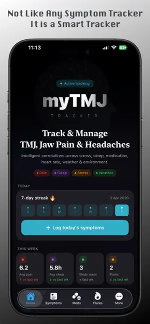 myTMJ Tracker screenshot 1