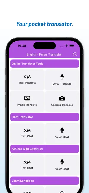 English - Fulani Translator screenshot 3