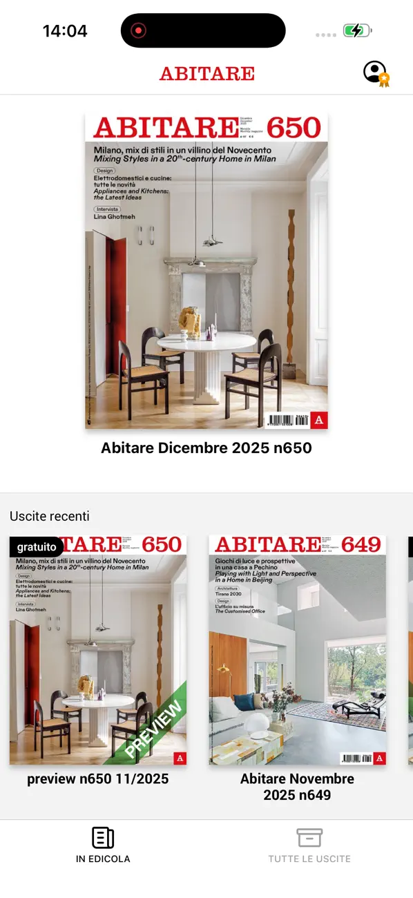 Screenshot #1 pour Abitare Digital Edition
