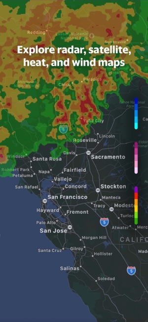 Screenshot of Yahoo Weather