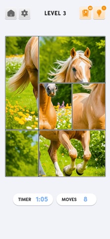 Jigsaw Snap Solitaire Puzzle Screenshot 4 of 5