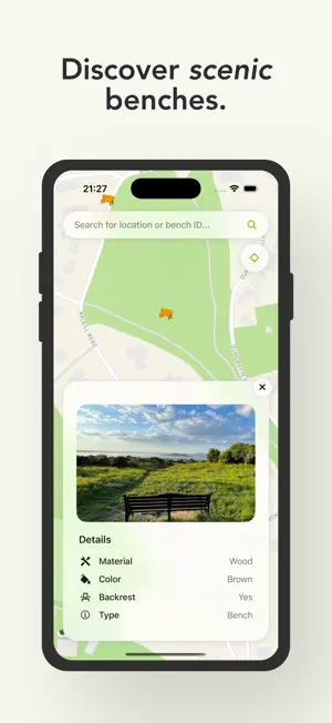 Find A Bench! screenshot 2