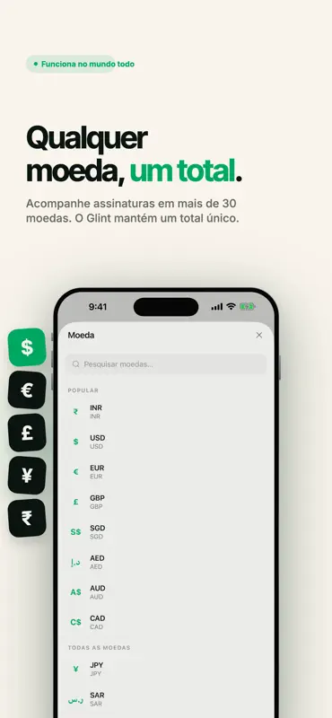 Controle de Assinaturas: Glint screenshot 5 of 8