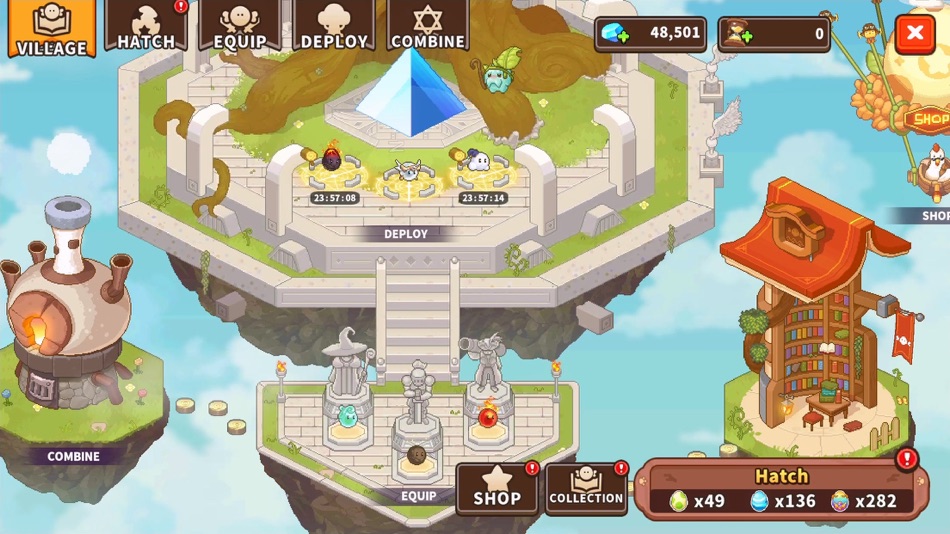 #4. Animal Quest : Idle RPG (iOS) 由: Gameberry Studio Inc