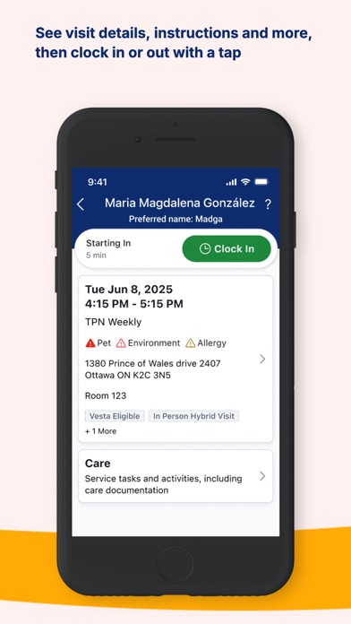 Screenshot 4 of AlayaCare App