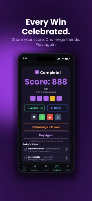Syllabyte - Daily Word Game screenshot 3